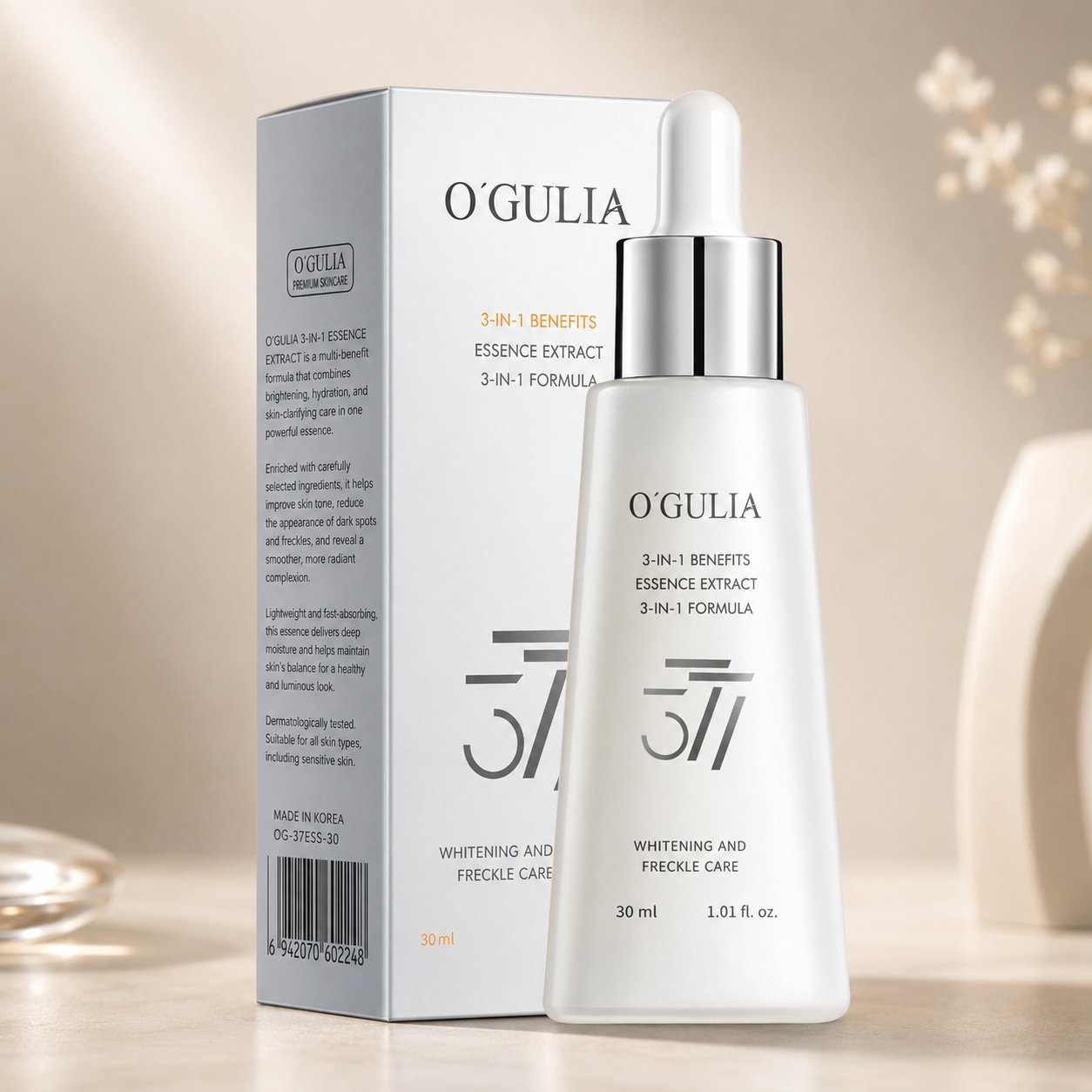 💧 Limited Time Deal: Buy 1 Bottle, Get 1 FREE! Thulox™ 377 Brightening Essence Serum – Fade Dark Spots & Reveal Radiant, Youthful-Looking Skin!