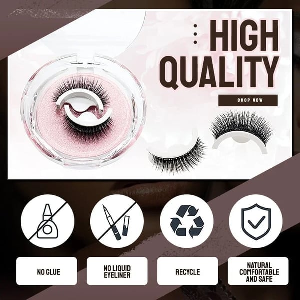 🔥LAST DAY - BUY 1 GET 1 FREE🔥🎉Reusable Adhesive Eyelashes