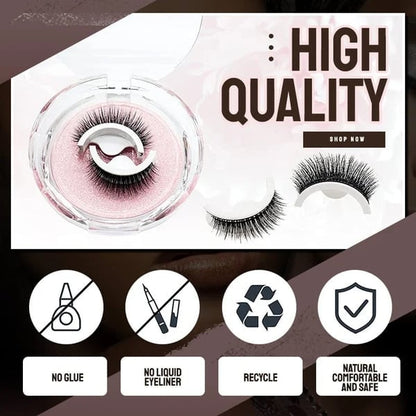 🔥LAST DAY - BUY 1 GET 1 FREE🔥🎉Reusable Adhesive Eyelashes
