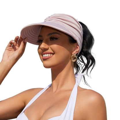 🔥 50% OFF - Women's UPF 50+ UV Protection Sun Visor Hat