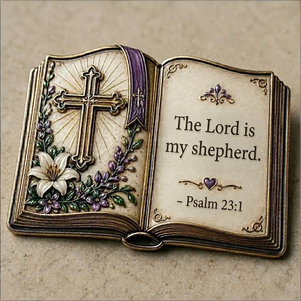🔥LAST DAY 49% OFF - ✝️Open Bible Pocket Hug | Faith You Can Carry With You