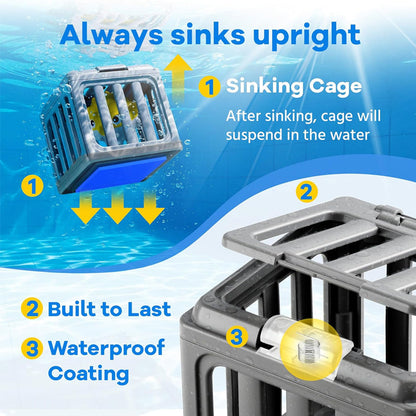 Children’s Diving Toy Set – Underwater Pool Toys with Storage Box
