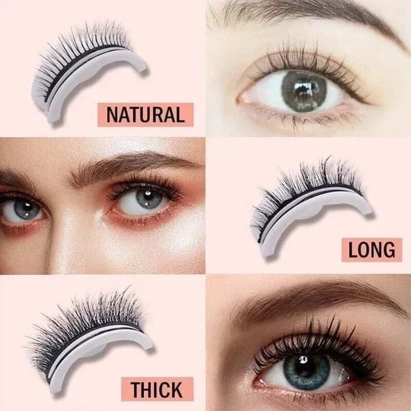 🔥LAST DAY - BUY 1 GET 1 FREE🔥🎉Reusable Adhesive Eyelashes