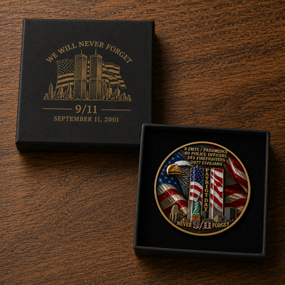 🇺🇸 Last Day Promo: 49% OFF 🎖️9/11 Never Forget Challenge Coin