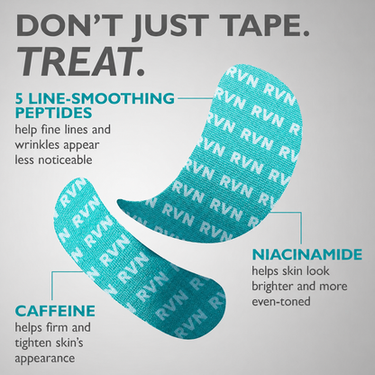 🔥 ROVINAO Peptide Skinjection Peptide Infused Face + Eye Tape