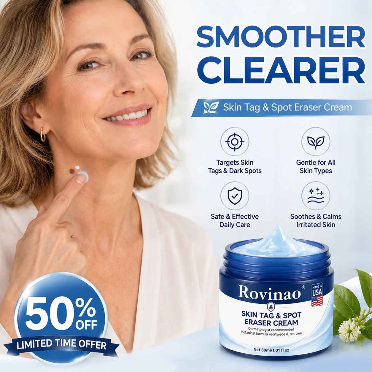 Rovinao® 7-Day Skin Tag & Spot Eraser Cream