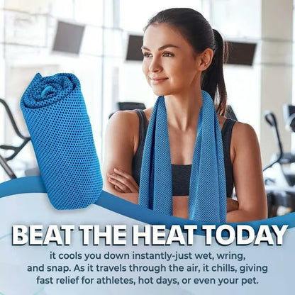 🌞Cooling Bottle - Cold Sweat Towel You Can Use Anywhere, Anytime! Reusable Soft Absorbent Cooling Portable