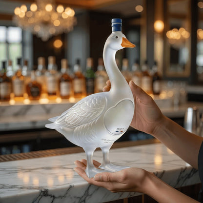 🔥Hot Sale-Goose🦢 30th Anniversary 3D Sculpted Vodka Bottle