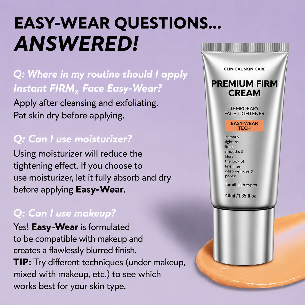 Rovinao™ Instant Firming Temporary Face Tightener Easy-Wear Formula