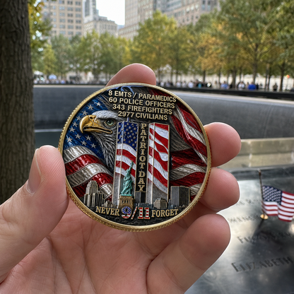 🇺🇸 Last Day Promo: 49% OFF 🎖️9/11 Never Forget Challenge Coin