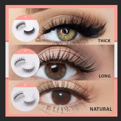 🔥LAST DAY - BUY 1 GET 1 FREE🔥🎉Reusable Adhesive Eyelashes