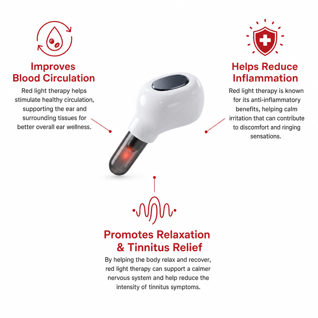 RedTherapy Ear Relief Device