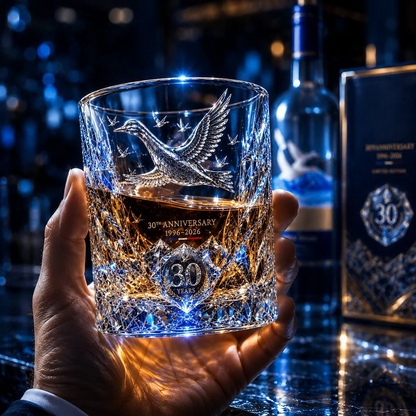 🔥Hot Sale-Goose🦢 30th Anniversary 3D Sculpted Vodka Bottle