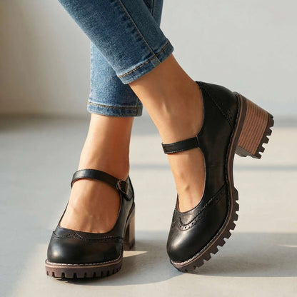 Vintage Strap Pumps