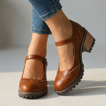 Vintage Strap Pumps