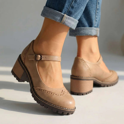 Vintage Strap Pumps