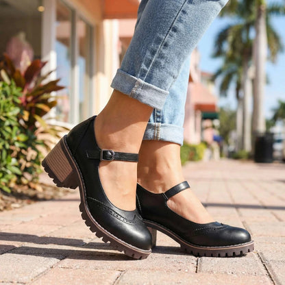 Vintage Strap Pumps