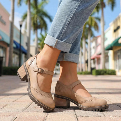 Vintage Strap Pumps